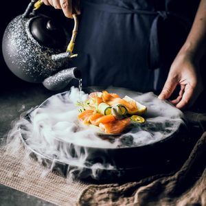 hielo seco en alimentación