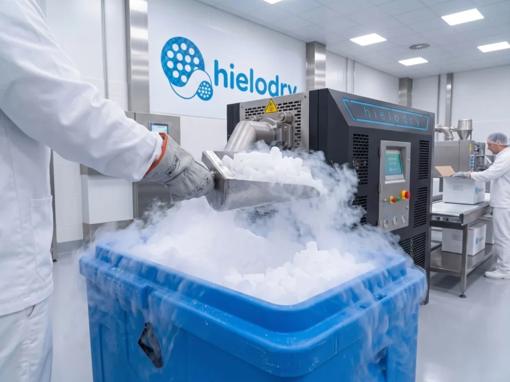 maquina de hielo seco