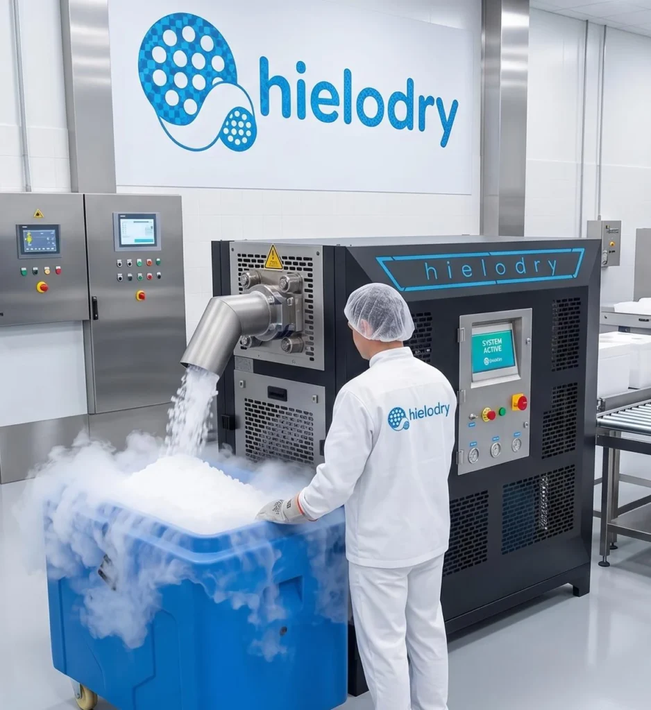 Maquina hielo seco